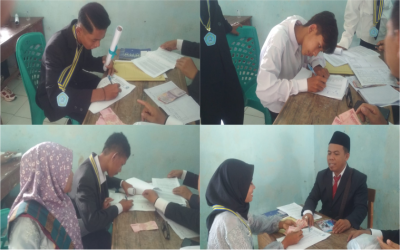 Puluhan Siswa SMKN 1 Woha Mendapatkan Bantuan Beasiswa PIP Tahap 1 dan 2