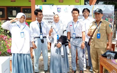Pemilihan Ketua Osis SMKN 1 Woha Periode 2023/2024